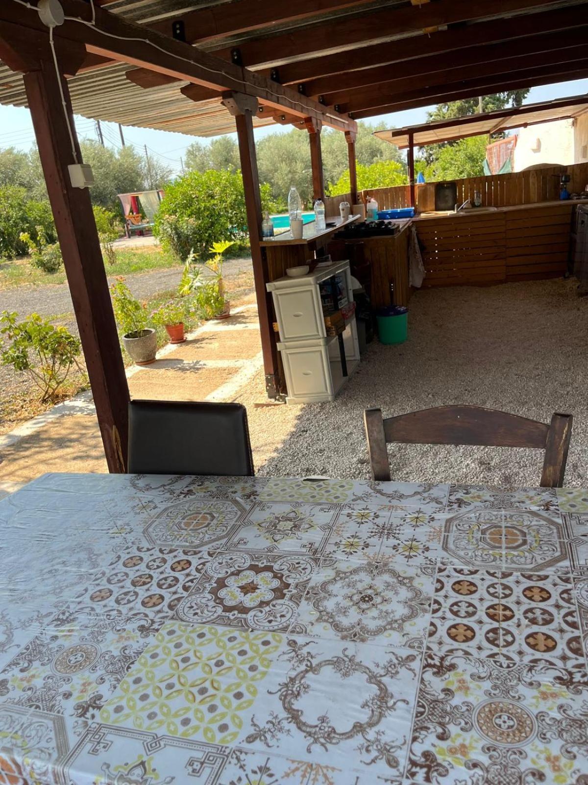 Eco Glamping With Pool Between Nafplio And Argos Ngoại thất bức ảnh